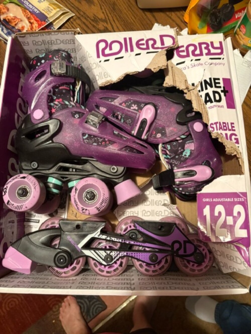 Roller Derby 2in1 skates